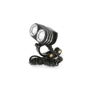 Eclairage avant msc light 2000 lumens double focus noir