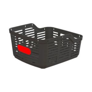 Panier arriere plastique zig zag noir 38x34x19