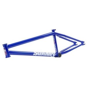 Cadre sunday street sweeper gloss metallic blue   taille toptube   21