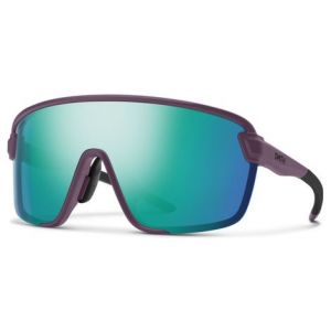 Lunettes smith bobcat matte amethyst   ecran chromapop opal mirror