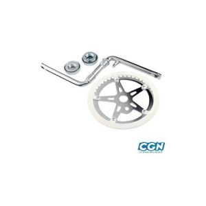 Pedalier bmx monobloc 44dts argent  ensemble avec cuvettes  d1 2