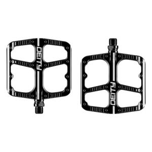 Paire de pedales plates deity flat trak noir