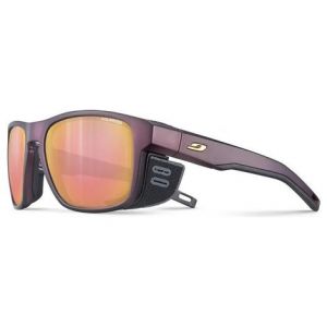 Lunettes julbo shield m polarise cat  3 bordeaux or