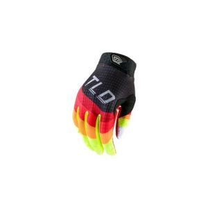Gants longs enfant troy lee designs air jaune rouge