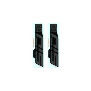Kit stickers pour fourche rockshox sid sl select  29   gris noir