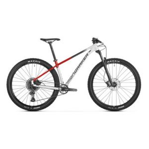 Vtt semi rigide mondraker chrono dc sram sx eagle 12v 29   gris red flame 2024 m   168 180 cm