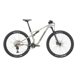 Vtt tout suspendu cannondale scalpel 3 carbon 29   shimano 12v blanc
