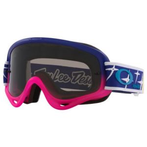 Masque oakley o frame mx x troy lee designs speed stars   ecran dark grey   ref   oo7029 87