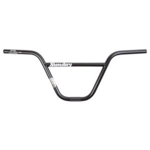Guidon sunday brett rust proof black   couleur   noir   hauteur guidon   9 25