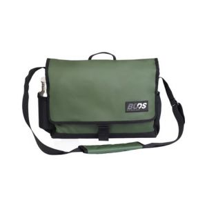 Sac coursier a bandouliere avec fixation porte bagages buds city bag light noir kaki