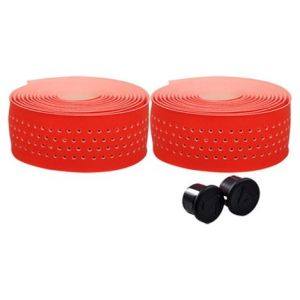 Guidoline velox fluo grip perfore 2 5 rouge    epaisseur 2 5 mm