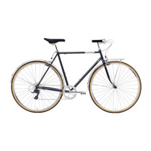 Velo de ville creme cycles echo uno city shimano claris 8v 700 mm gris onyx 2023