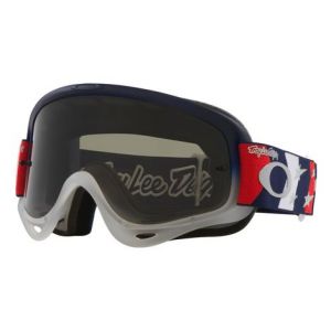 Masque oakley o frame mx x troy lee designs rwb stars   ecran dark grey   ref   oo7029 88