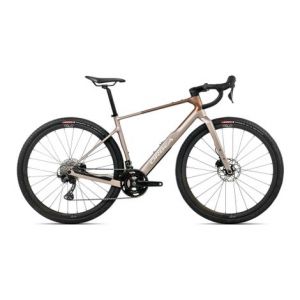 Velo de gravel orbea terra m35team shimano grx 12v 700 mm beige nickel marron met cinnamon 2026