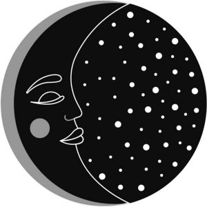 Dies celeste lune 7cm  - Artemio