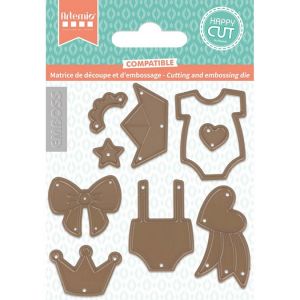 Dies Naissance v&ecirc;tements 9 x 13 cm - Artemio