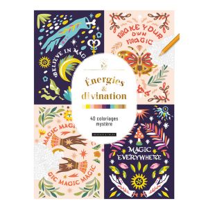 Livre de Coloriages myst&egrave;re &Eacute;nergies & divination - Dessain et Tolra