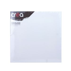 Châssis entoilé Mixte polyester + coton Carré - Créa 150 x 150 cm