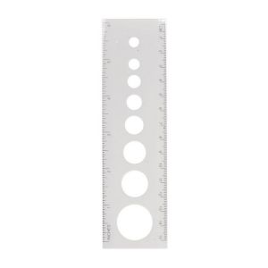 Quilling R&egrave;gle/Gabarit Cercles - Rayher