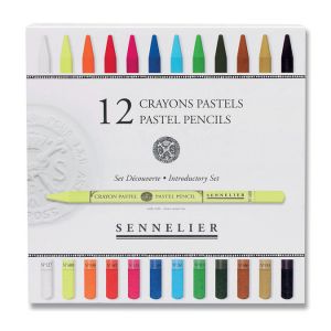 Boîte 12 crayons pastels - Sennelier