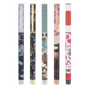 Stylo Roller à cartouche 5 Décors Japon - Editions Oberthur