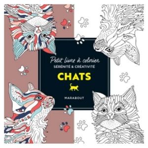 Petit livre à colorier Chats - Marabout