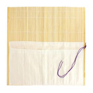 Pincelier en bambou avec poches 36 x 36cm - Divers