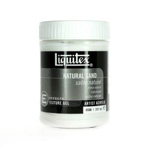 Medium-gel de texture pour acrylique 237ml sable naturel - Liquitex