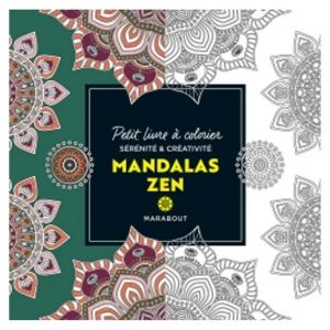 Petit livre à colorier Mandalas zen