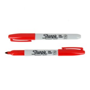 Marqueur permanent pointe fine - Sharpie Bleu