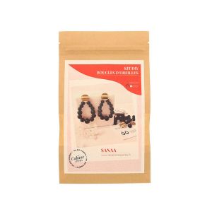 Kit bijou Boucles d'oreilles Sanaa - la cabane à perles