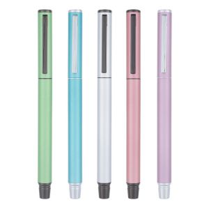 Stylo Roller à cartouche 5 Décors Métallique - Editions Oberthur