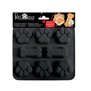 Moule Silicone Pattes De Chien + Os - PetCooking