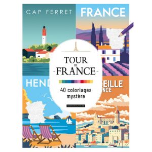 Tour de France 40 Coloriages mystères - Dessain et Tolra