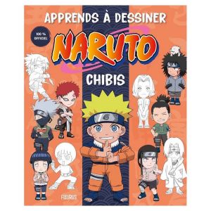 Livre Apprends à dessiner Naruto chibis - Fleurus