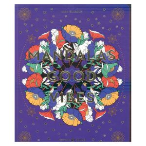 Livre de coloriage Mandalas Good Vibes - Solar