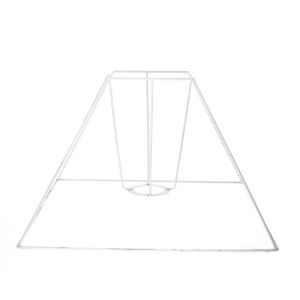 Carcasse d'abat-jour pyramide 50 x 19 x 40 cm - Fil Cuivré (Le)