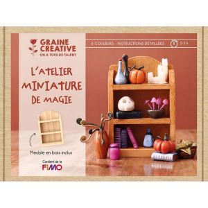 Coffret Fimo miniatures Magie - Graine Cr&eacute;ative