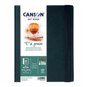 Carnet Art book 21,6 x 27,9 cm C &agrave; grain 224g/m&sup2; 32 feuilles - Canson