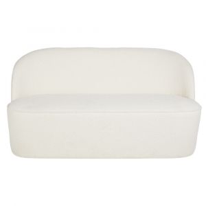 Banquette professionnelle 2 places blanche