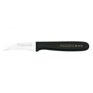 Couteau d'office 6 cm lame serpette Classic  noir en inox