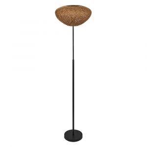 Lampadaire Paper drop marron