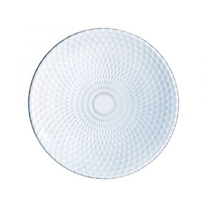Assiette plate en verre 25 cm Pampille - Luminarc