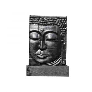 Grande fontaine ext&eacute;rieur mur d'eau visage de bouddha 1 m 80