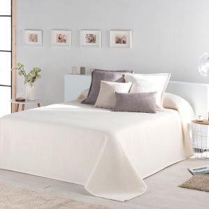 Couvre lit en coton naturel 250x270