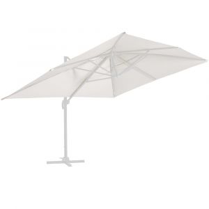 Toile pour parasol d&eacute;port&eacute; 4x3m &eacute;cru