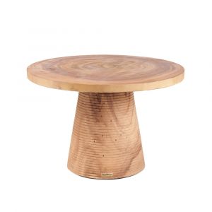 Table basse Bois de suar Marron 70x70x45cm