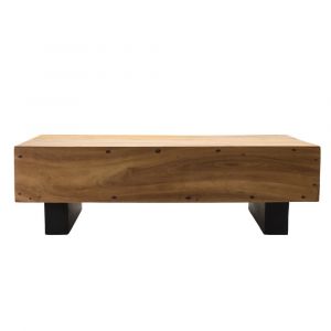 Table basse poutres bois Suar L120