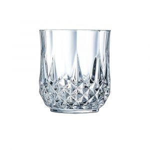 6 verres &agrave; eau vintage 32cl Longchamp - Cristal d'Arques - Verre ultr