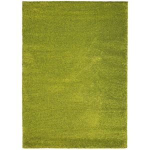 Tapis descente de lit vert 67x125 cm
